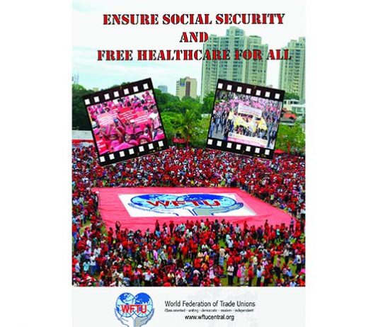 WFTU Call for the International Action Day 2018: “Ensure social security and free healthcare for all”