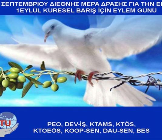 1st of September “International Day of Action for Peace” in Cyprus