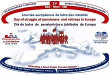 European Action Day of the TUI P & R -WFTU on May 19th
