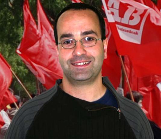 Message of the European Regional Office of WFTU in memory of Comrade Igor Urrutikoetxea