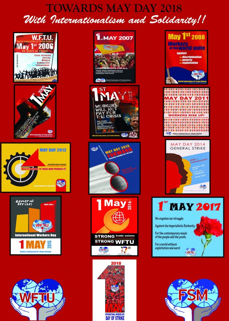 May Day 2018: With Internationalism and Solidarity!!