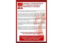 Statement by WFTU General Secretary George Mavrikos