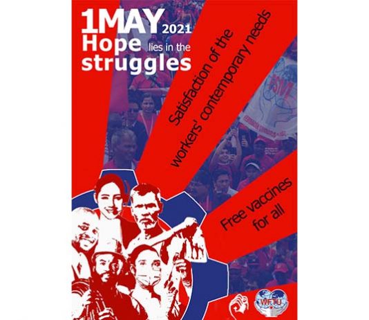 WFTU Poster May Day 2021