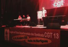 The WFTU participated at the congress of the CGT des Bouches du Rhône à Martigues