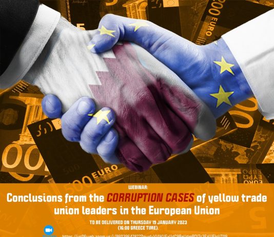 Conclusions from the corruption cases of yellow trade union leaders in the European Union