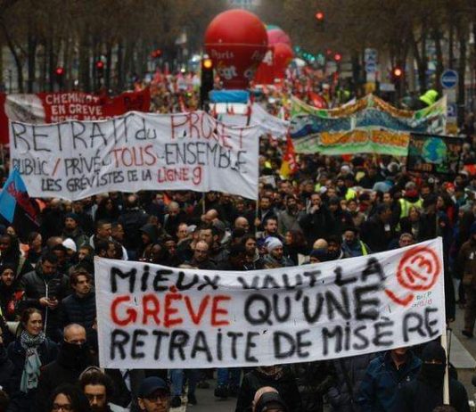 PAME: Nous Nous Tenons Aux Côtés Des Travailleurs Français Pour Leur Grève Générale Le 19 Janvier