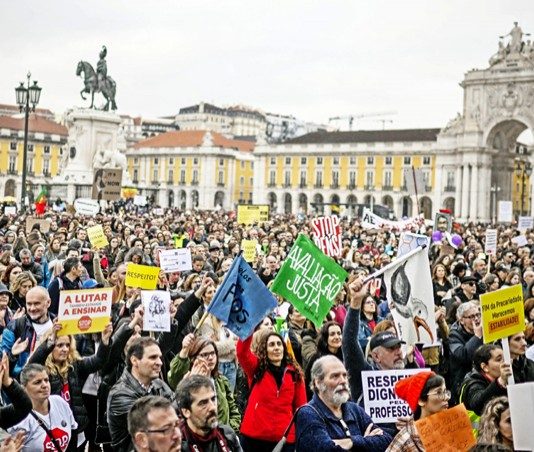 FISE supports the teachers’ strike in Portugal