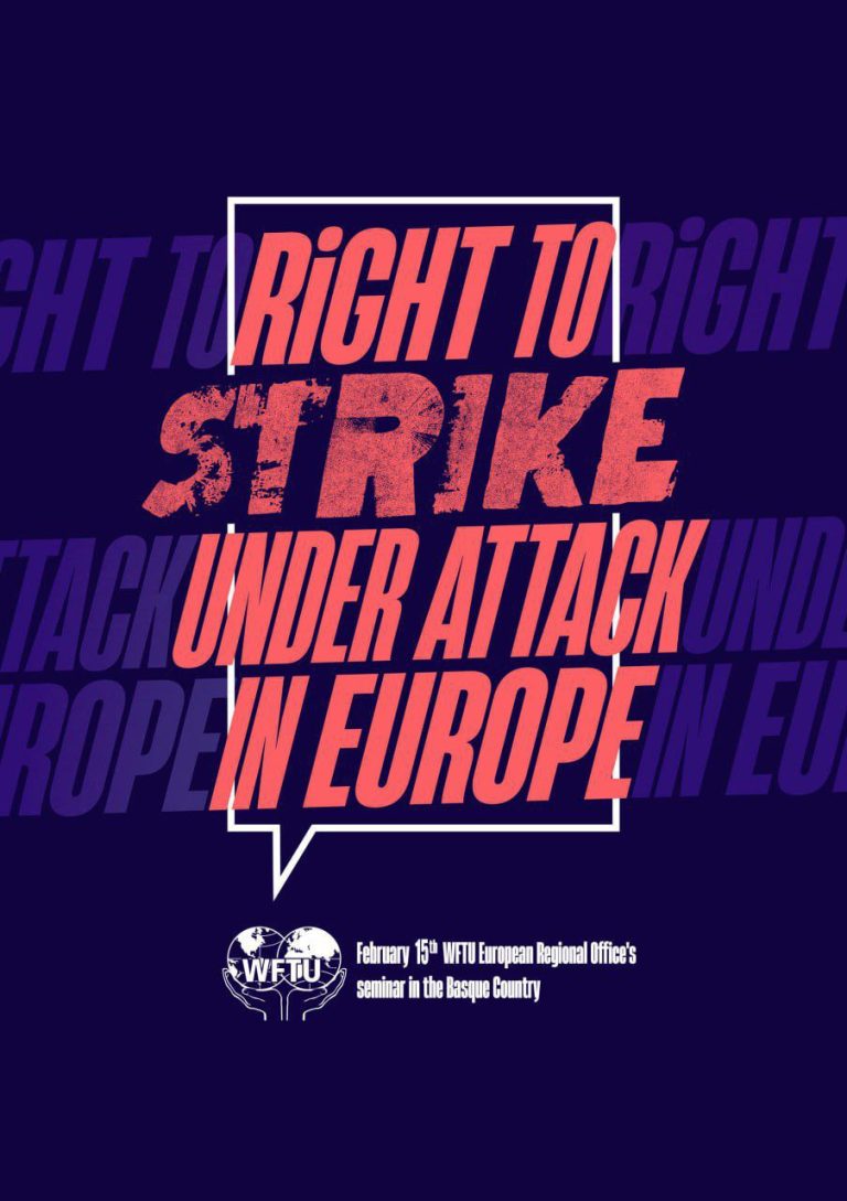 European seminar: “The attack on the right to strike and the repression of struggles”
