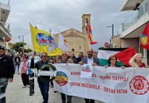 Solidarity with Palestine from Cyprus by WFTU affiliates