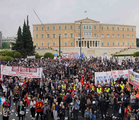 Greece May 1st – The struggles of the workers of the whole world will win!