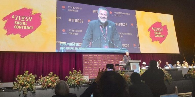 ETUC congress opens tomorrow. They pretend that nothing is happening in order to continue to serve the European Union and the interests of capital.