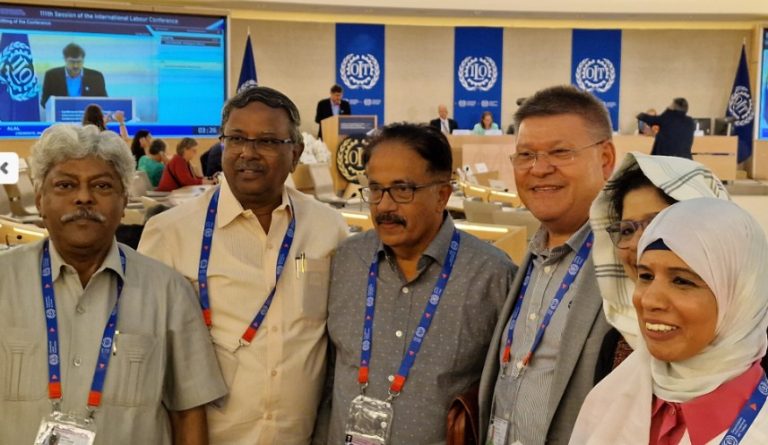 WFTU General Secretary’s intervention in the 111th ILC
