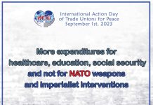 International Action Day of Trade Unions for Peace