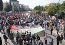 Greece: Enormous Demonstrations in Solidarity with Palestine