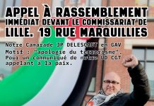 France. CGT trade unionist arrested for ‘apologia for terrorism’