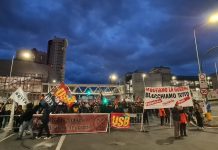 Blockade at the port of Genoa: stop the massacre of the Palestinian People, stop arms trafficking in Italian ports