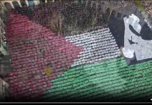 Gernika: demonstration in solidarity with Palestine in the Basque city