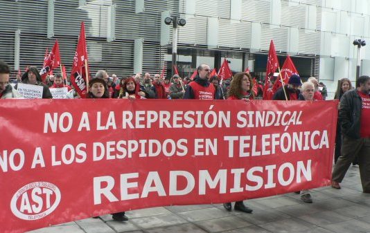 Alternativa Sindical de Clase (ASC): Jornada de huelga en Telefรณnica
