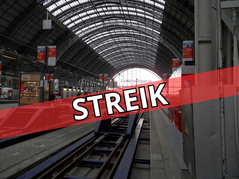 Solidarity with the German railway workers’ strike