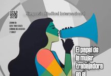 International trade union symposium, march 8