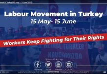 VIDEO: Labour Movement in Turkey (15 May – 15 June 2024)
