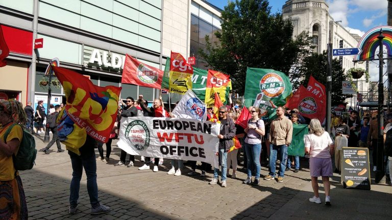 Eurof-wftu: Solidarity and closeness to the Greek workers and people