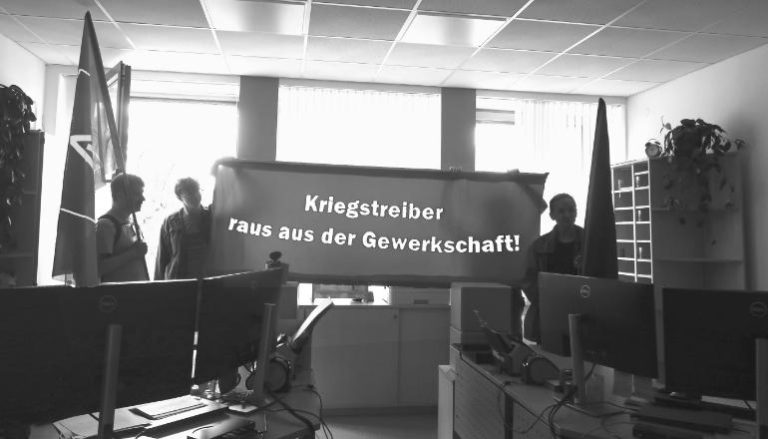 Germany. Finally a workers’ deed: the IG Metall offices in Ingolstadt occupied!
