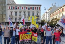 PAME expresses solidarity with USB and its 19th October mobilisation in all cities of Italy against repression against DDL 1660