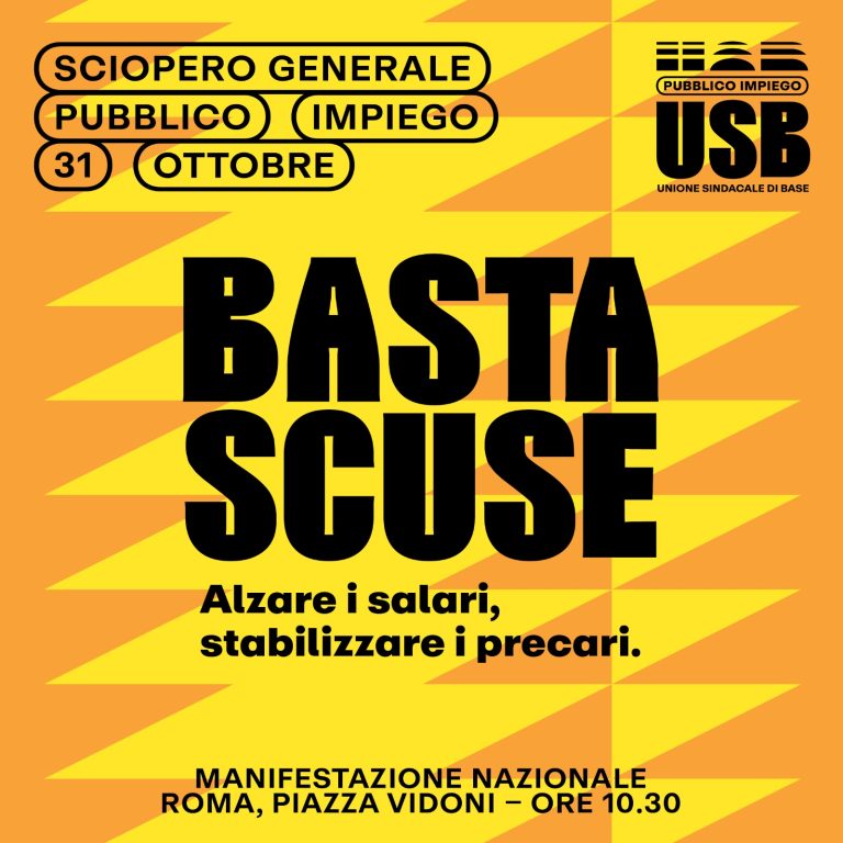 LAB: solidarity with the strike in the Italian public administration