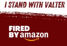 Demand safety at work? Amazon fires you. USB launches campaign: ‘I stand with Valter fired by Amazon because he asked for job security’
