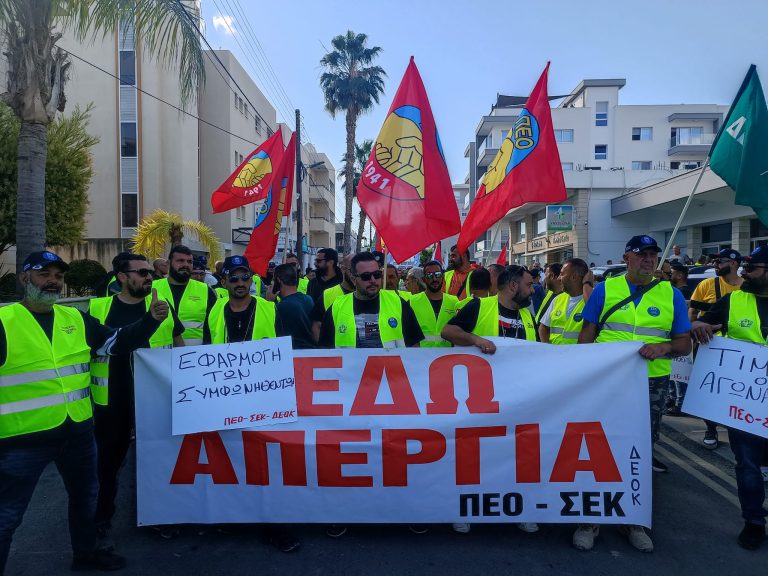 Day 17 of the nationwide, indefinite strike in the ready-mix concrete industry in Cyprus.