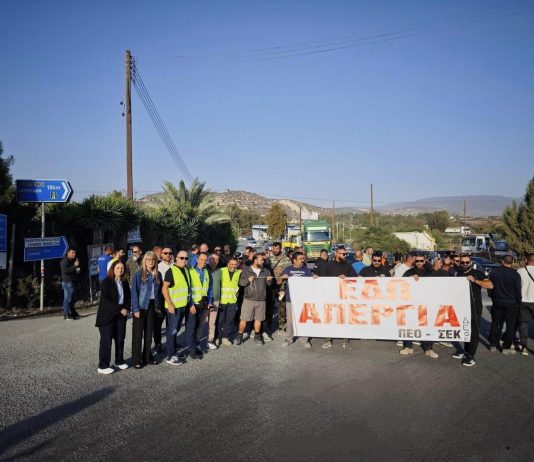 Cyprus: factories producing ready mixed concrete went on an indefinite strike as of today