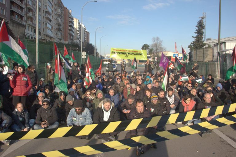 Port of Bilbao blocked for Palestine