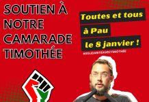Solidarity with the persecuted trade unionist Timothee Esprit