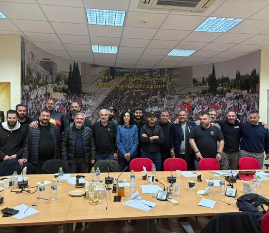 February 28, USB Porti in Athens: international coordination of port workers is born in a great day of struggle and general strike