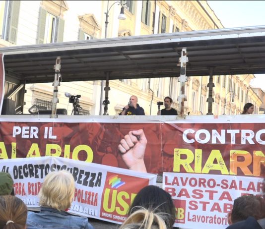 1.000 USB delegates against rearmament, for higher wages