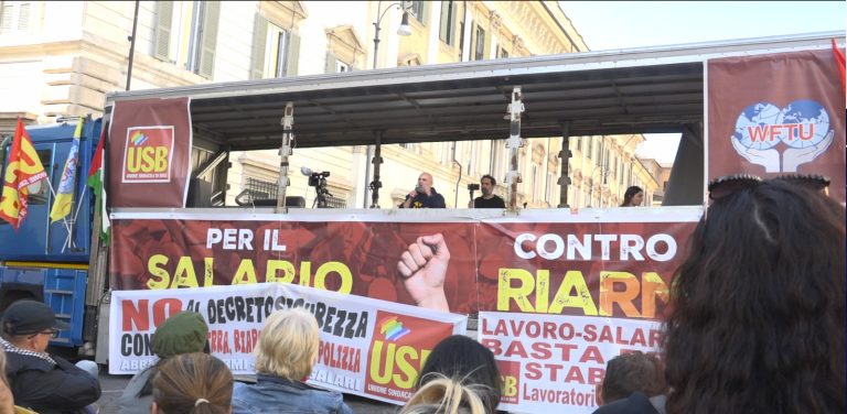 1.000 USB delegates against rearmament, for higher wages