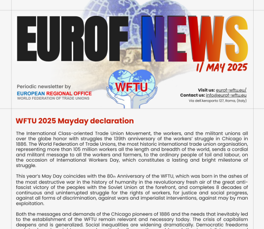 1/EUROF NEWSLETTER – MAY 2025