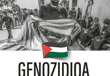 LAB calls to intensify pressure for breaking all ties with Israel and to mobilise on Sunday in Donostia