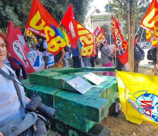 USB ON STRIKE AGAINST WAR, NATO, REARMAMENT AND EUROPEAN DEFENSE. FOR PALESTINE.