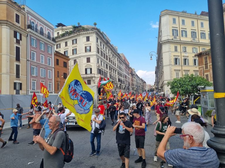 USB, Italy: 21th June historic day of proteste against war and rearmament
