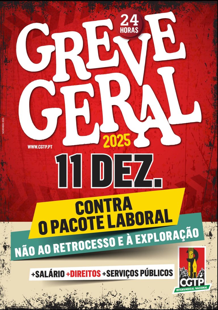 General strike against the ‘Pacote Laboral’