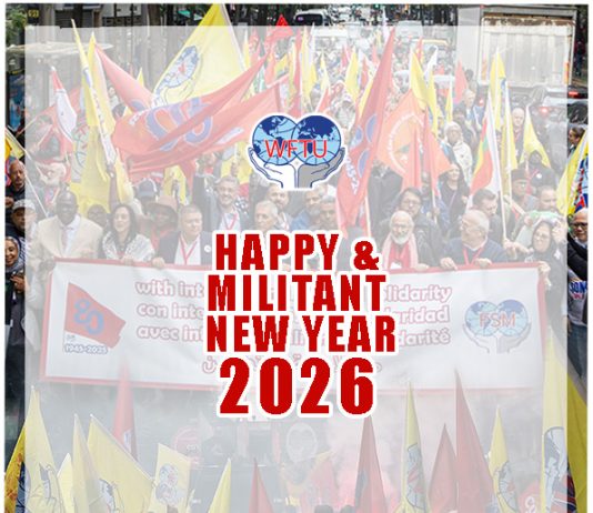WFTU Statement on the Occasion of the New Year 2026