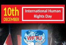 WFTU Eurof on the International Human Rights Day