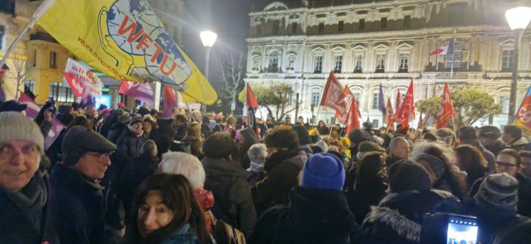 Union locale CGT Marseille Centre contre l attaque des USA contre le Venezuela