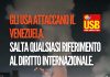 Comunicato Stampa di Unione Sindacale di Base sull’aggressione del Venezuela