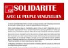 La CGT : Solidarite avec le Peuple Venezuelien!