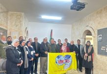 WFTU Solidarity Visit in Palestine