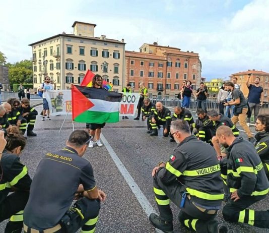 PAME: Stop now all persecutions against USB firefighter unionists in Italy