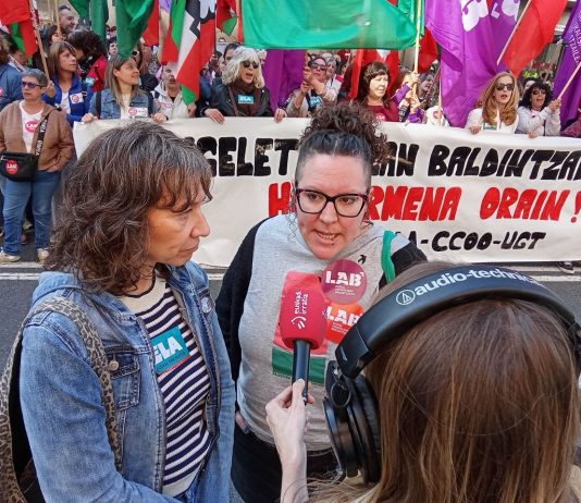 LAB sindikatua: EAEko kudeaketa zuzeneko jangela publikoetako hiru greba egunetako jarraipena masiboa izan da